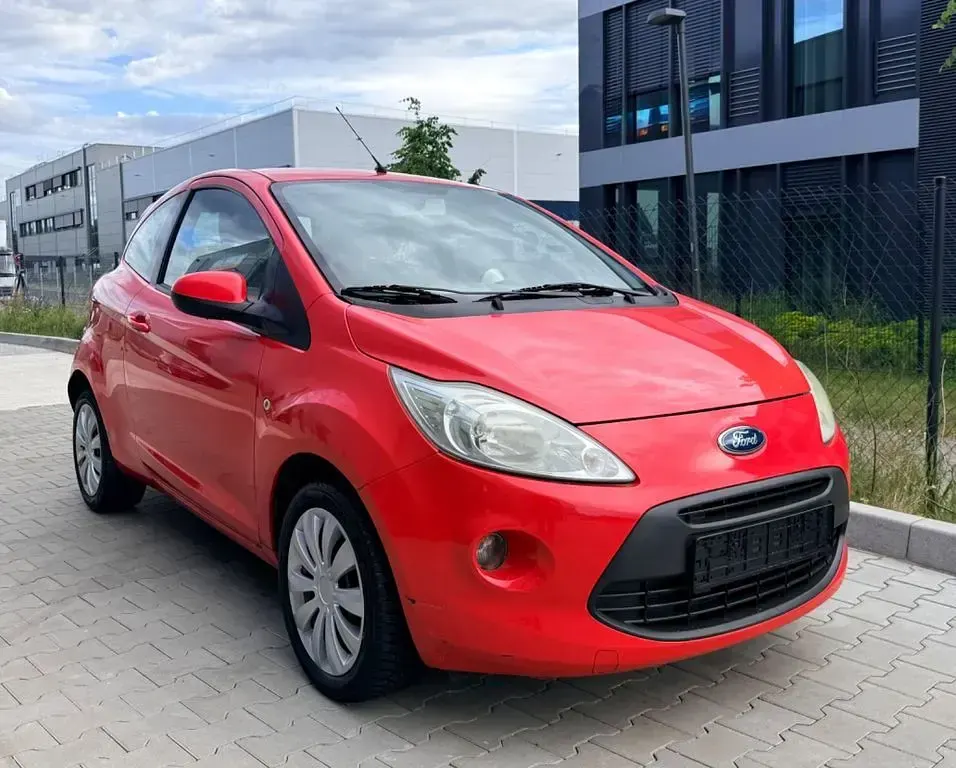 Gebraucht Ford Ka Titanium 69 PS (50 kW) 2009 Rot Kleinwagen