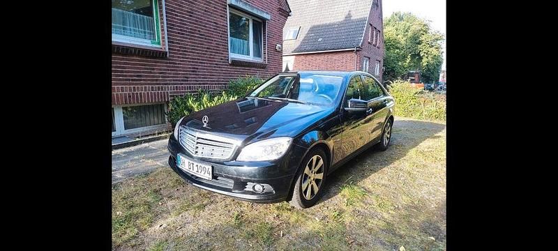 Schwarz Gebraucht 2008 Mercedes C180 Classic Limousine | 5.250 € (Superpreis) - Bild 1/4