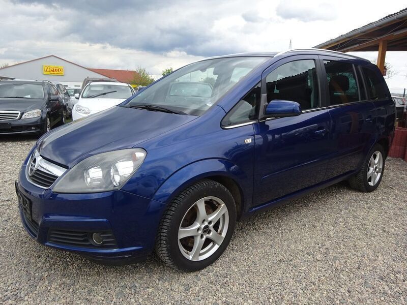 Blau Gebraucht 2007 Opel Zafira Van / Kleinbus | 1.700 € (Superpreis) - Bild 1/4