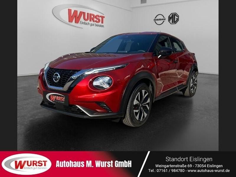 Rot Gebraucht 2020 Nissan Juke Acenta SUV | 15.998 € (Guter Preis) - Bild 1/4