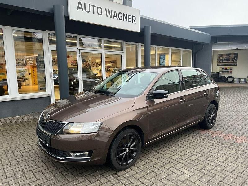 Gebraucht Skoda Rapid Style 110 PS (80 kW) 2018 Braun Kleinwagen