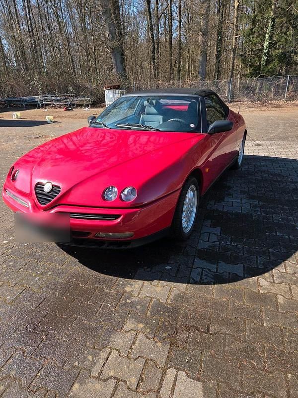 Gebraucht Alfa Romeo Spider 1996 Rot Cabrio