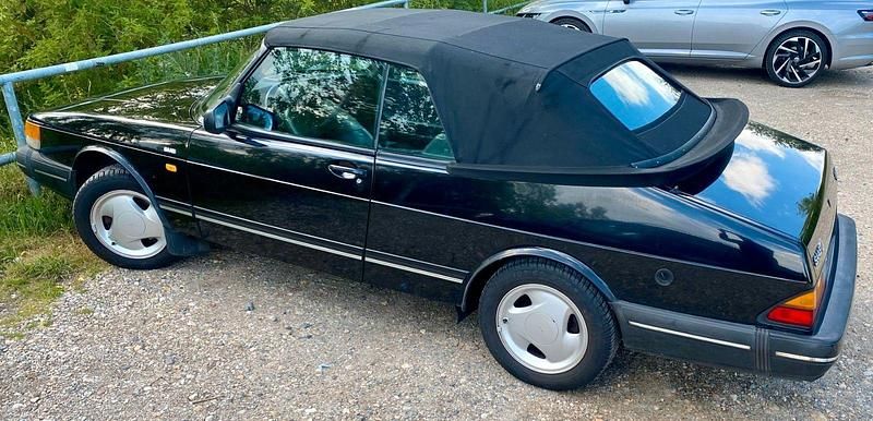 Gebraucht Saab 900 Cabriolet 126 PS (92 kW) 1991 Schwarz Cabrio