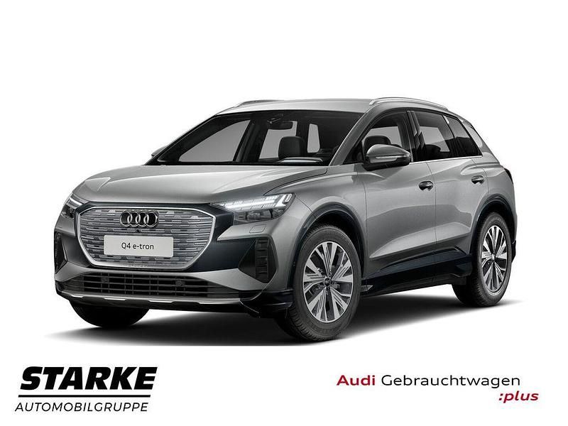 Taifungrau metallic Gebraucht 2022 Audi Q4 e-tron Advanced SUV | 26.430 € (Fairer Preis) - Bild 1/4