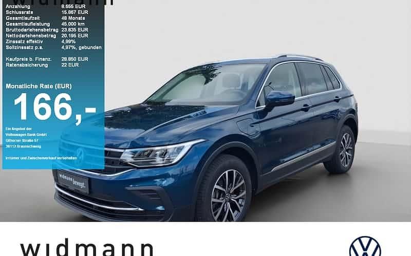 Blau Gebraucht 2022 VW Tiguan Life SUV | 28.850 € (Fairer Preis) - Bild 1/4