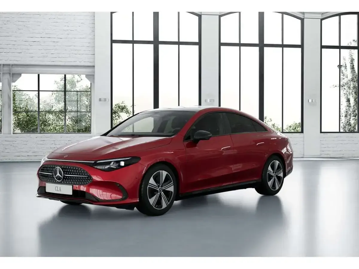 Neu Mercedes CLA180 Night 136 PS (100 kW) 2026 Rot Limousine