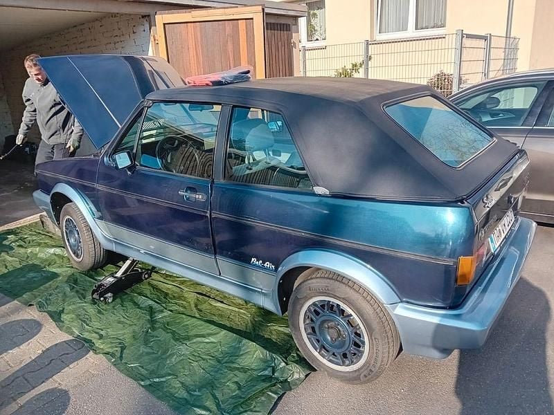Gebraucht VW Golf Cabriolet Karmann 98 PS (72 kW) 1990 Blau Cabrio