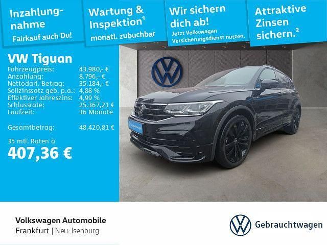 Gebraucht VW Tiguan R-line 150 PS (110 kW) 2023 Deep black perleffekt SUV