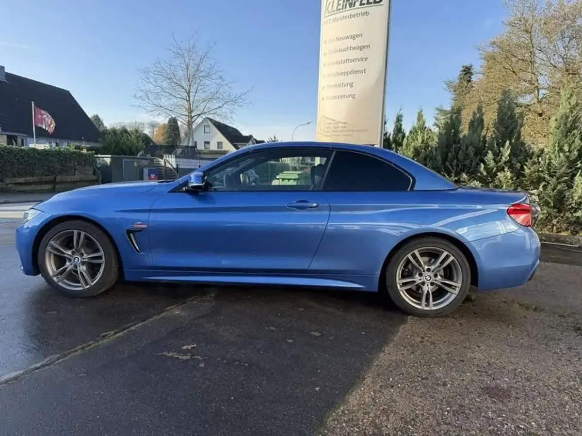 Gebraucht BMW 420 Shadowline 190 PS (139 kW) 2018 Estorilblaumetallic Cabrio
