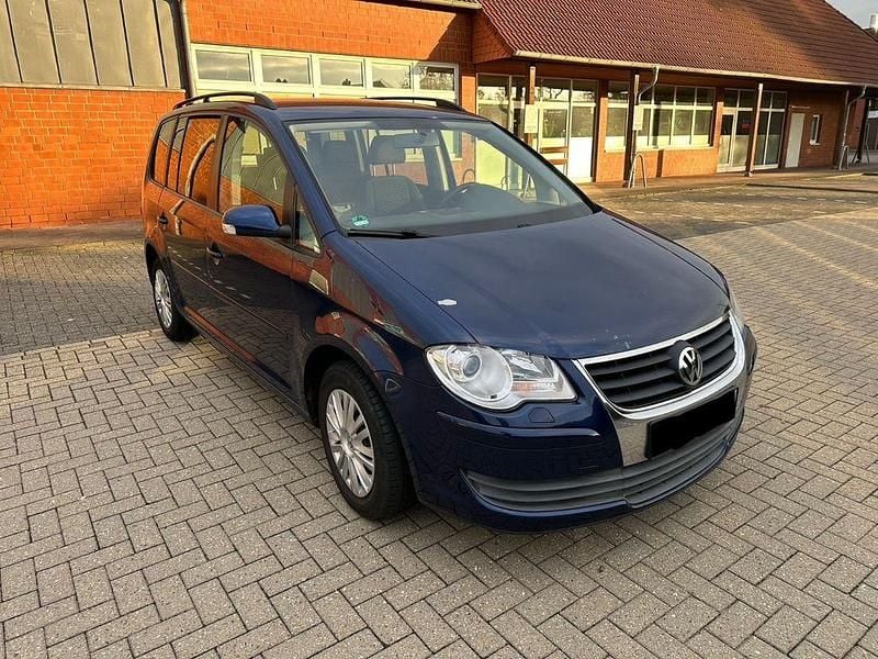 Blau Gebraucht 2008 VW Touran Van / Kleinbus | 2.300 € (Superpreis) - Bild 1/4