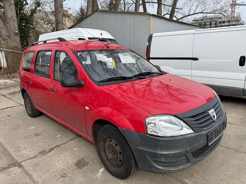 Gebraucht Dacia Logan MCV 75 PS (55 kW) 2010 Rot Kombi