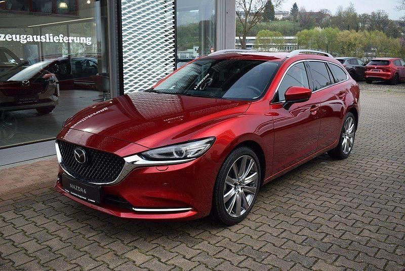 Gebraucht Mazda 3 Exclusive-Line 194 PS (142 kW) 2024 Rot Limousine