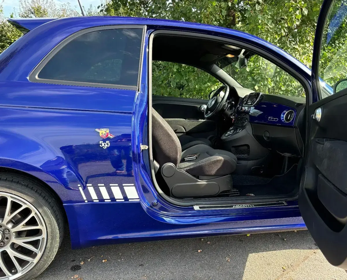 Gebraucht Abarth 595 145 PS (106 kW) 2017 Blau Kleinwagen