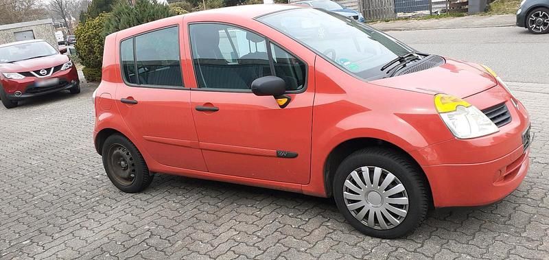 Gebraucht Renault Modus 60 PS (44 kW) 2005 Rot Van / Kleinbus