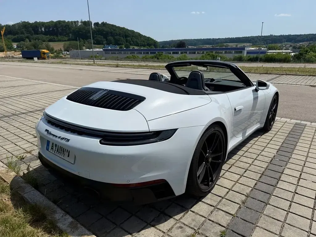 Brugt Porsche 992 480 HK (353 kW) 2023 Hvid Cabriolet