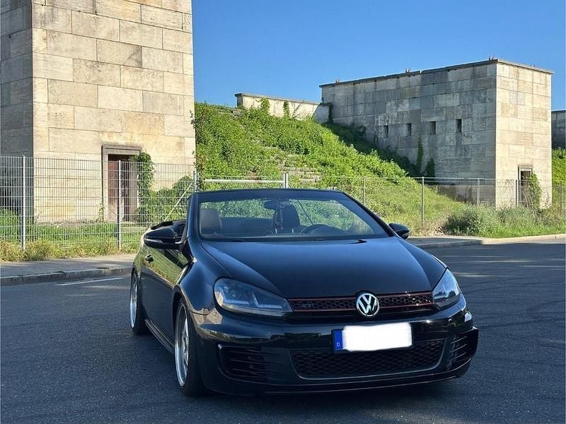 Schwarz Gebraucht 2014 VW Golf Cabriolet GTI Cabrio | 18.500 € - Bild 1/4