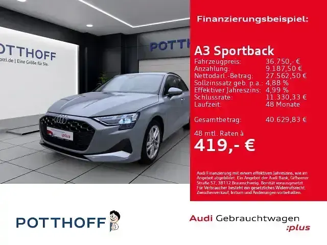 Gebraucht Audi A3 Sportback e-tron Advanced Plus 204 PS (150 kW) 2025 Kleinwagen