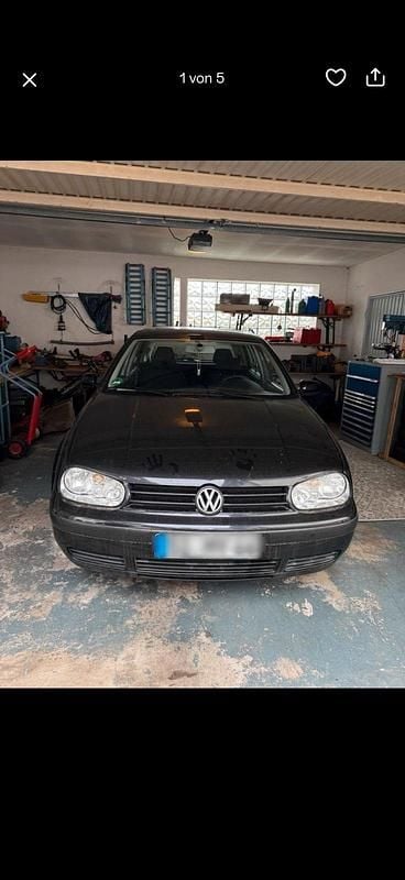 Gebraucht VW Golf IV 105 PS (77 kW) 2001 Schwarz Kleinwagen