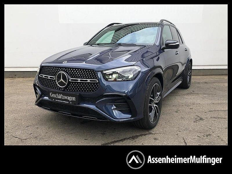 Blau Gebraucht 2023 Mercedes GLE450 AMG SUV | 92.790 € (Etwas zu teuer) - Bild 1/4