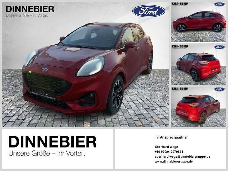 Rot (metallic) Gebraucht 2024 Ford Puma ST-Line X SUV | 26.230 € (Fairer Preis) - Bild 1/4