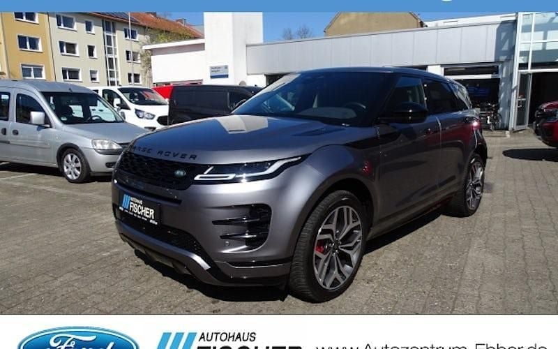 Grau Gebraucht 2023 Land Rover Range Rover evoque SE Dynamic SUV | 37.681 € (Superpreis) - Bild 1/4