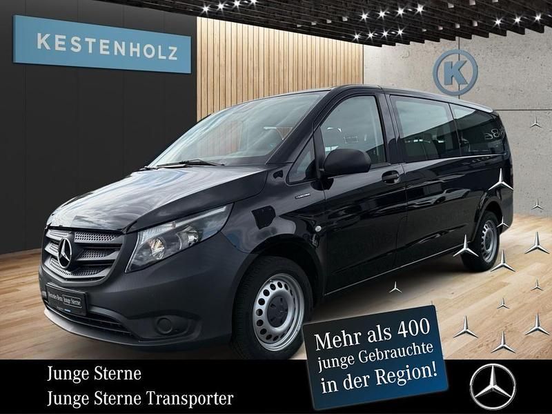 Obsidianschwarz metallic Gebraucht 2020 Mercedes e-Vito Van / Kleinbus | 29.480 € - Bild 1/4