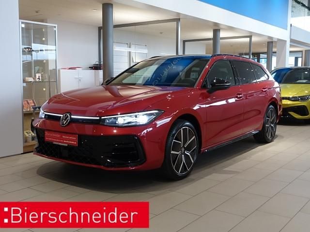 Rot Neu 2024 VW Passat R-line Kombi | 59.450 € - Bild 1/3