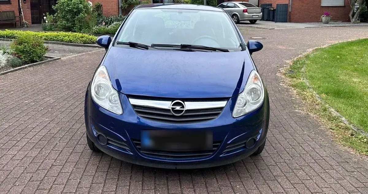 Gebraucht Opel Corsa 75 PS (55 kW) 2009 Blau Kleinwagen