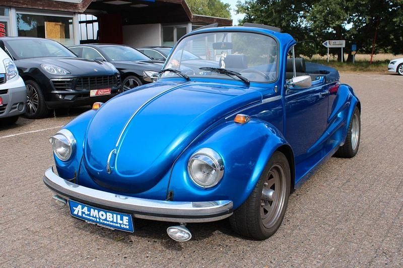 Blau Gebraucht 1972 VW Käfer Cabrio | 8.999 € - Bild 1/4