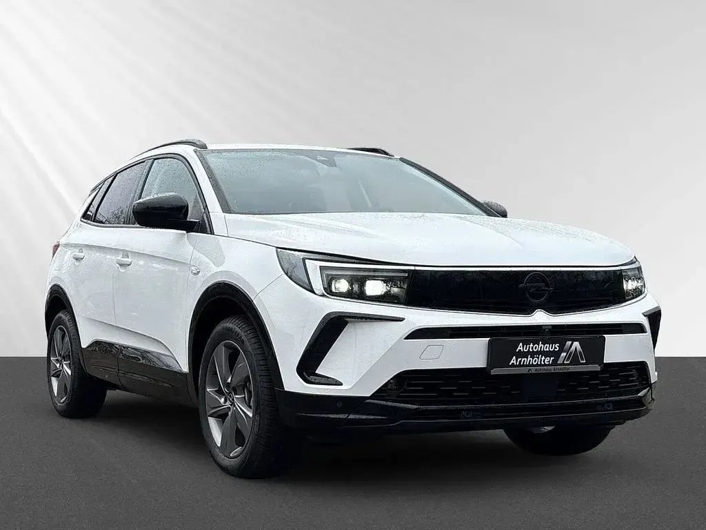 Gebraucht Opel Grandland X 131 PS (96 kW) 2024 Lack weiss banquise/deckende l SUV