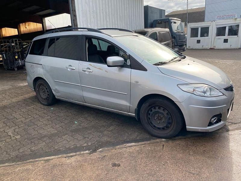 Silber Gebraucht 2009 Mazda 5 Active Van / Kleinbus | 999 € (Superpreis) - Bild 1/4