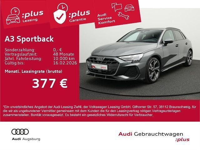 Daytonagrau perleffekt Gebraucht 2025 Audi A3 S-Line Limousine | 39.810 € (Guter Preis) - Bild 1/4