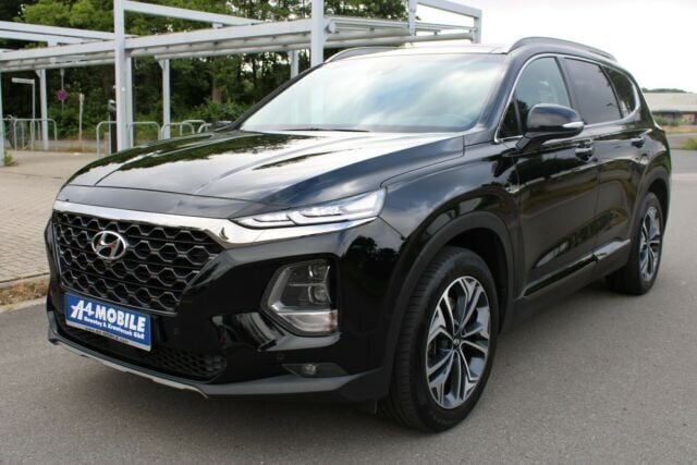 Gebraucht Hyundai Santa Fe Premium 200 PS (147 kW) 2019 Schwarz metallic SUV