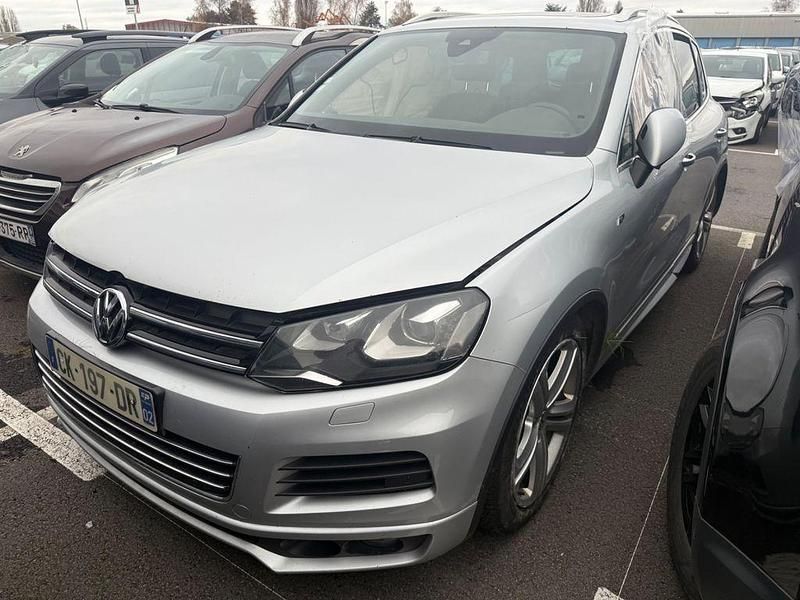 Silber Gebraucht 2012 VW Touareg R-line SUV | 5.500 € (Superpreis) - Bild 1/4