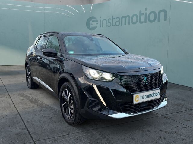 Schwarz Gebraucht 2021 Peugeot e-2008 Allure SUV | 23.090 € (Teuer) - Bild 1/2