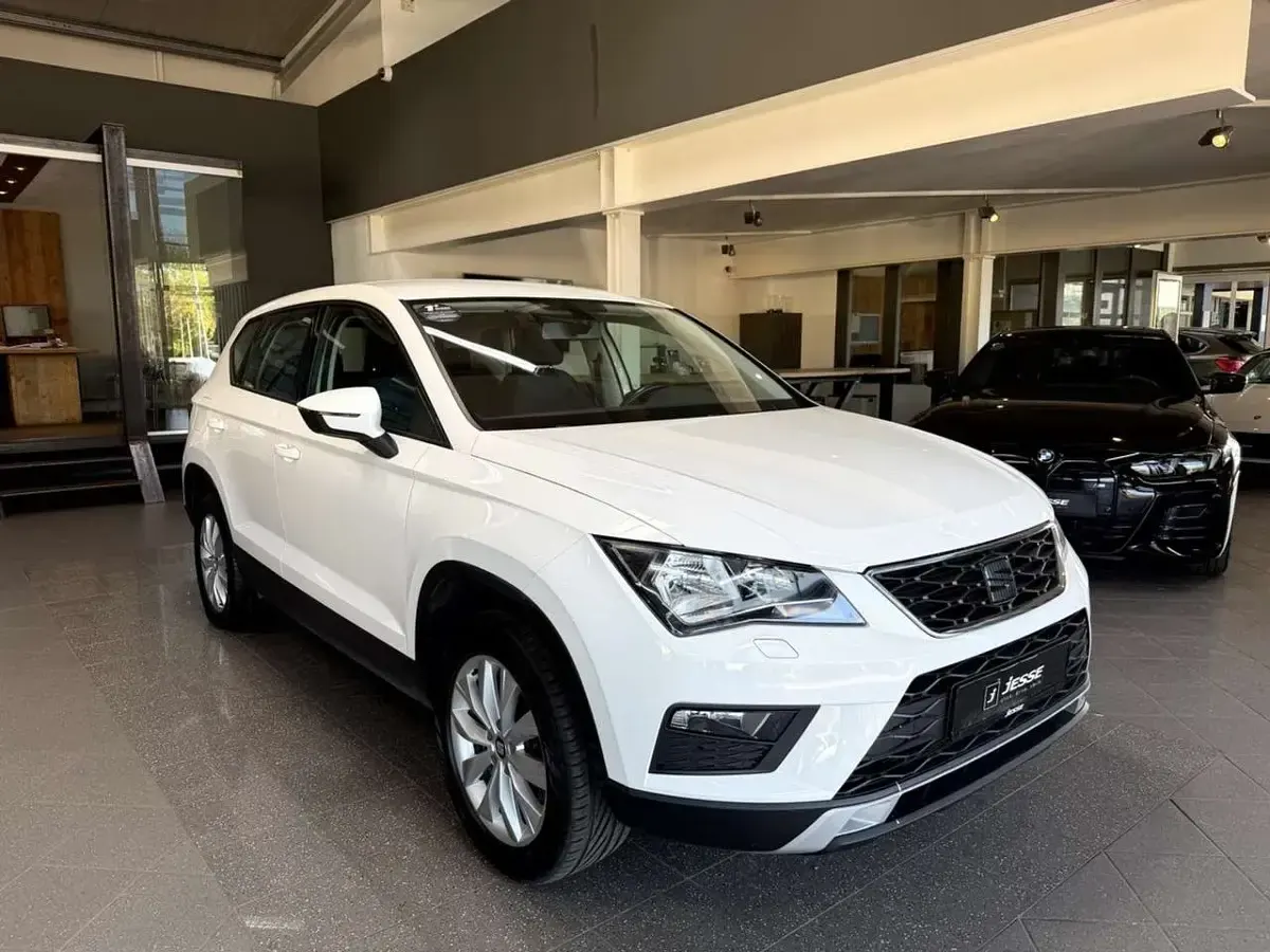 Gebraucht Seat Ateca 4Drive 150 PS (110 kW) 2019 Weiß SUV