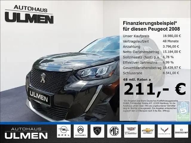 Schwarz Gebraucht 2022 Peugeot e-2008 Active SUV | 18.980 € (Fairer Preis) - Bild 1/4