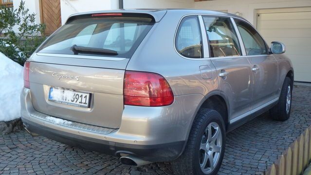 Usata Porsche Cayenne S 340 CV (250 kW) 2003 Beige SUV