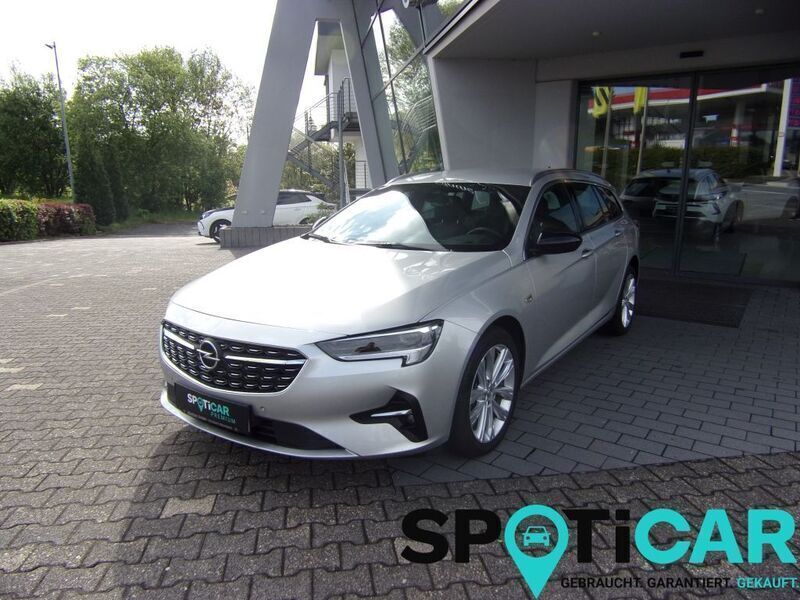 Silber (argonsilber metallic) Gebraucht 2021 Opel Insignia Business Kombi | 19.450 € - Bild 1/3