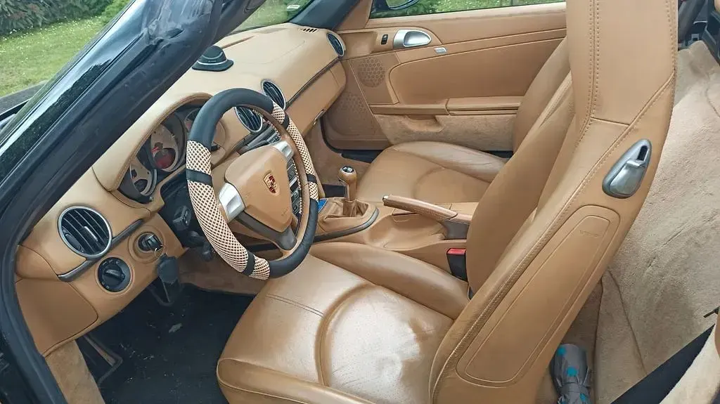 Gebraucht Porsche Boxster 239 PS (175 kW) 2005 Schwarz Cabrio