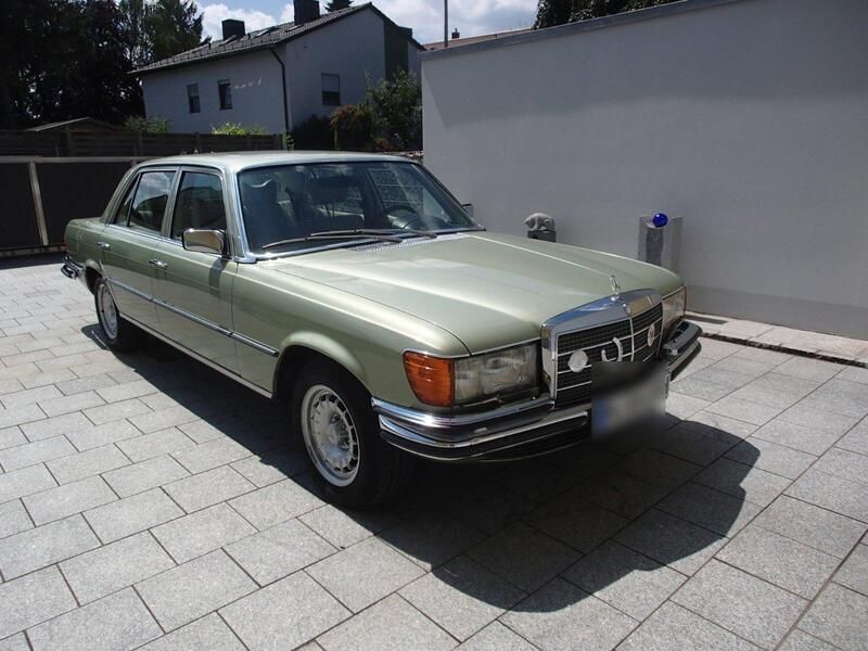 Grün Gebraucht 1977 Mercedes 450 Limousine | 43.000 € - Bild 1/4