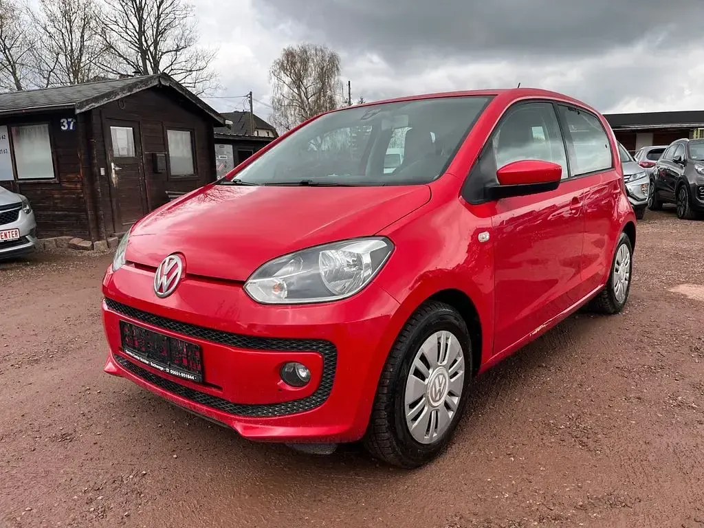 Gebraucht VW up! move up! 75 PS (55 kW) 2016 Rot Kleinwagen