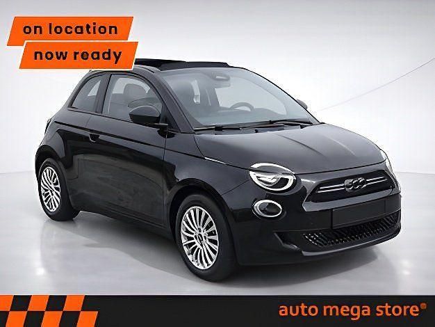 Neu Fiat 500e Red 86 kW (118 PS) 2025 Schwarz Cabrio