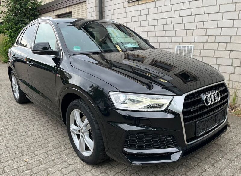 Schwarz Gebraucht 2017 Audi Q3 S-line plus SUV | 15.990 € (Guter Preis) - Bild 1/4