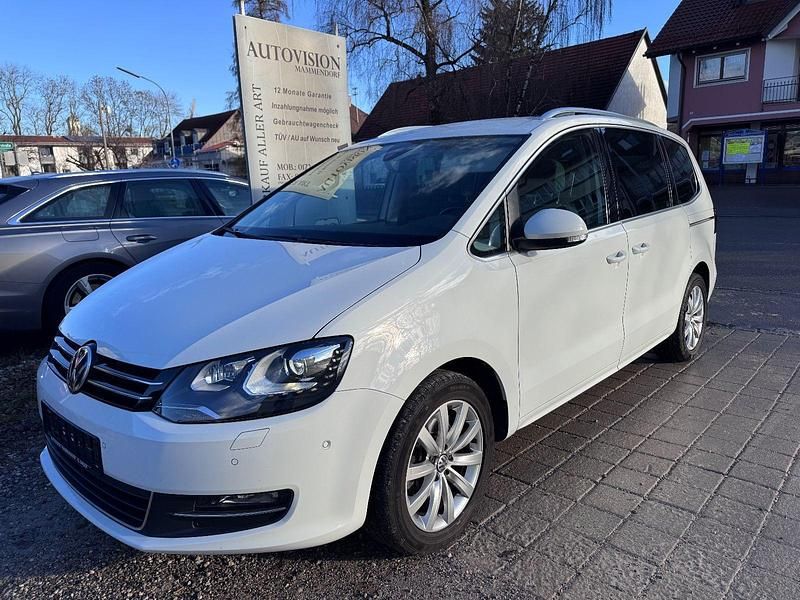 Gebraucht VW Sharan Highline 150 PS (110 kW) 2022 Weiß Van / Kleinbus