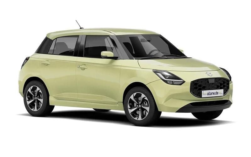 Pure white pearl metallic / mineral gray metallic (weiss) Neu 2025 Suzuki Swift Comfort Kleinwagen | 22.520 € - Bild 1/4