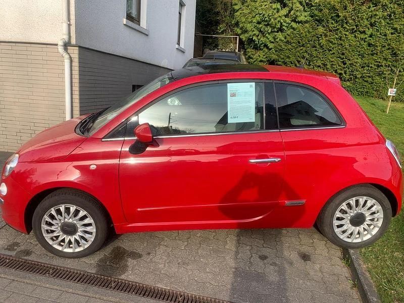 Gebraucht Fiat 500 Lounge 69 PS (50 kW) 2012 Rot Kleinwagen