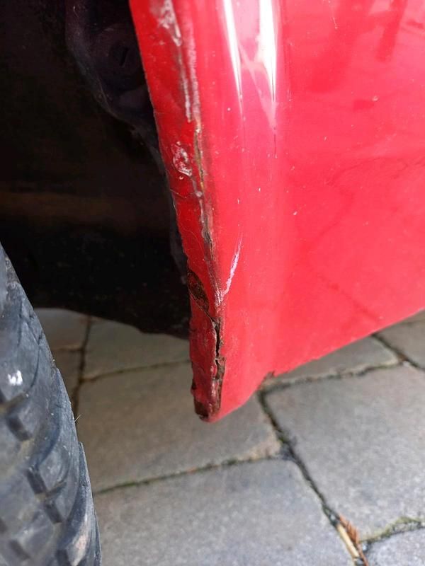 Gebraucht Ford Fiesta 46 PS (33 kW) 1988 Rot Kleinwagen