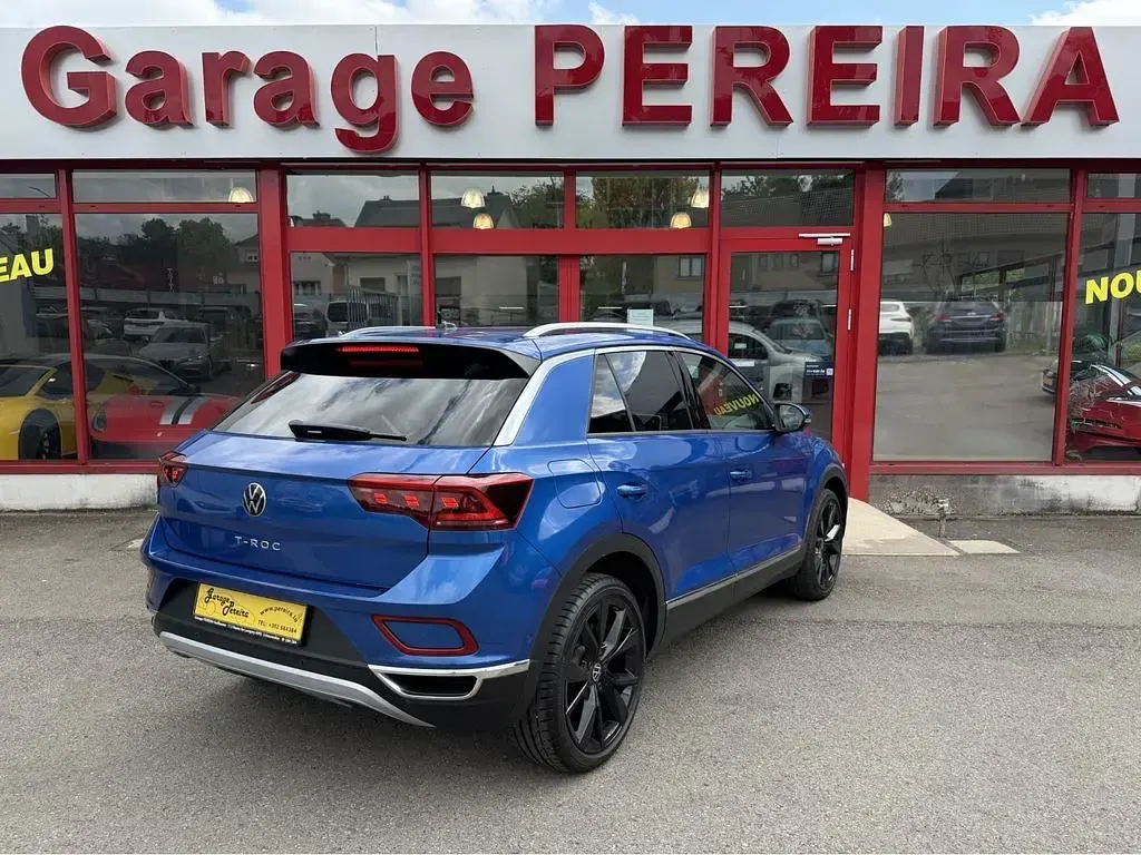 Brugt VW T-Roc Style 150 HK (110 kW) 2022 Blå SUV