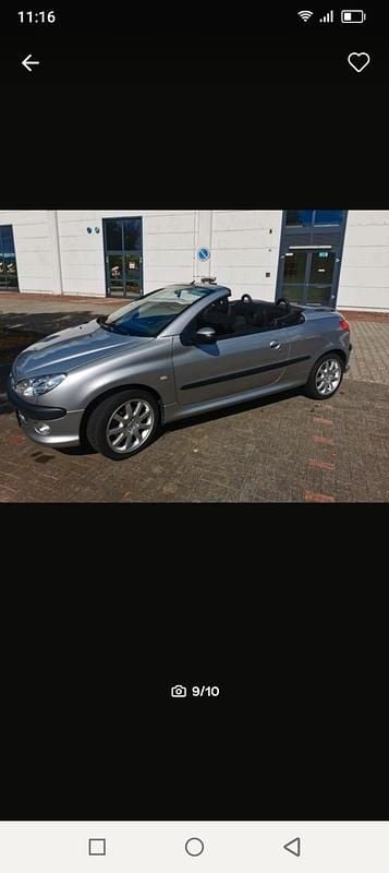 Silber Gebraucht 2002 Peugeot 206 Cabrio | 1.999 € (Guter Preis) - Bild 1/4